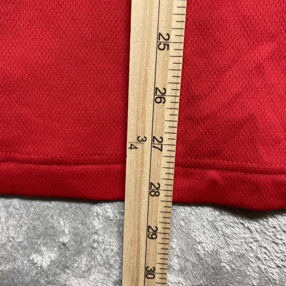 DHL Employee Uniform Polo Shirt Medium Red  Collared Workwear Driver - Picture 8 of 8